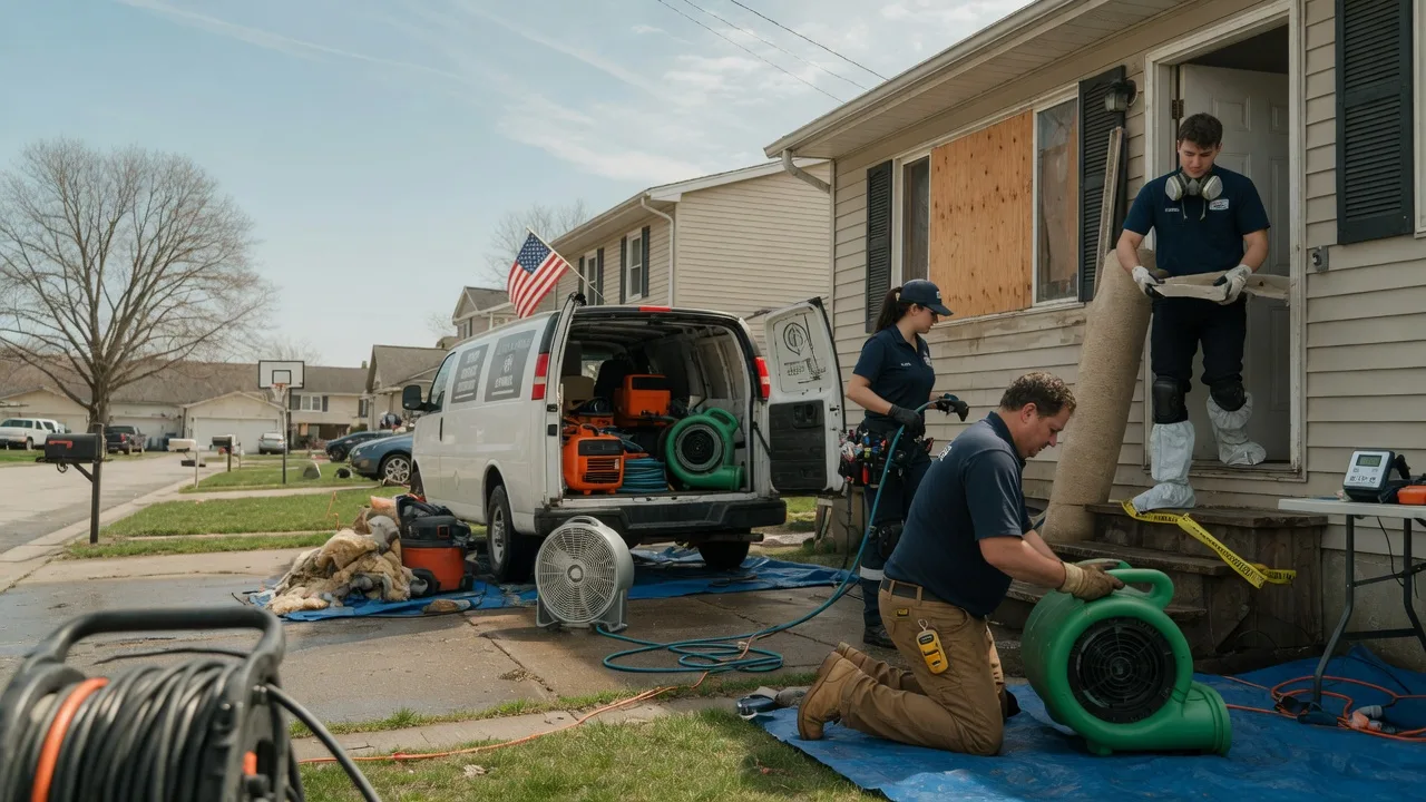 Water Damage Restoration in Reynolds, IL near me
